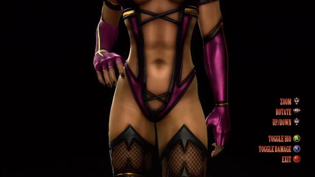 Examining Mileena in Mortal Kombat 9 смотреть онлайн