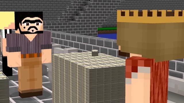 ZENGİNLE FAKİR YER DEĞİŞTİ, FAKİR, ZENGİN OLDU! ? -Minecraft