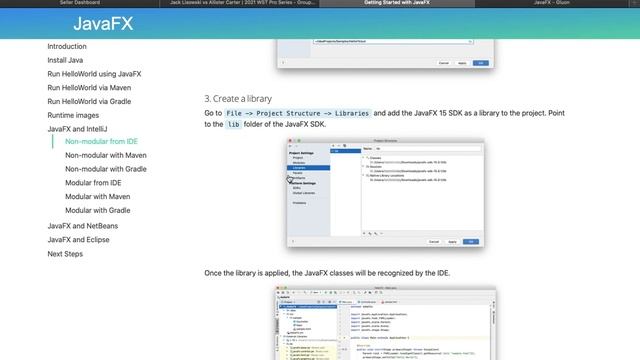 JAVAFX Path Setup 2021 with Intellij idea - EASY METHOD смотреть онлайн