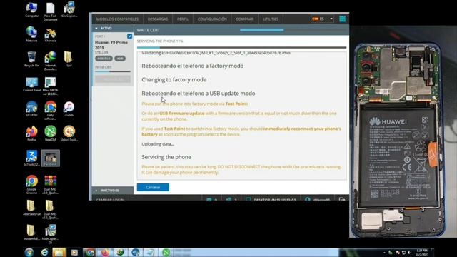 Repair Huawei Y9 Prime IMEI By Chimra Kirin 710 write Cert And All Huawei IMEI repair Sulotion смотреть онлайн