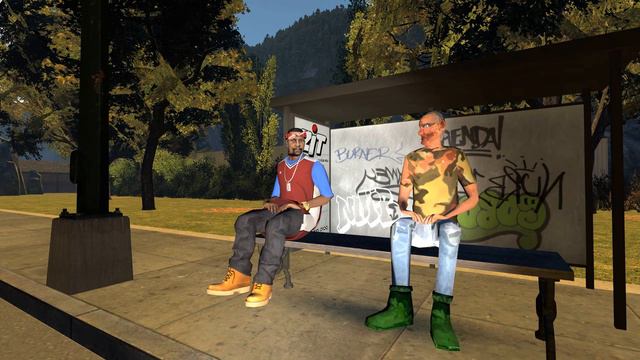 БЛИЗНЕЦЫ В ПОИСКАХ ЕДЫ! ВНУКИ БАБКИ ГРЕННИ ОХОТИТСЯ НА НАС! УГАР И БЕЗУМИЕ В Gary`a Mod смотреть онлайн