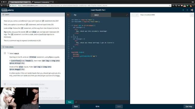 Day 98 - Year of Streaming & Learning to Code #programming #codecademy #bdx_inc смотреть онлайн