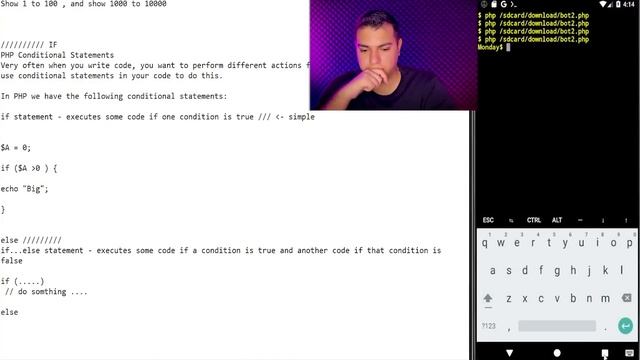 Termux PHP earn crypto script How to manage conditions and comparisons in Termux смотреть онлайн