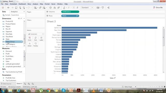 Sets And Groups In Tableau смотреть онлайн