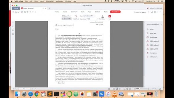 How to WPS Office Convert PDF to Word | Convert PDF to Word - free Online PDF suite