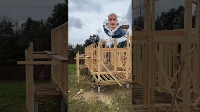 Строительство Дома в Ленинградской области. СК Новгородский Дом смотреть онлайн