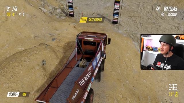 OFFROAD Simulator: 8x8 Truck im STEINBRUCH, höchste Präzision im Truck Trial - Heavy Duty Challenge смотреть онлайн