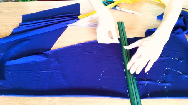 Шью блузку из тонкого атласа !