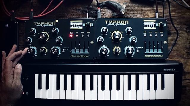 Dreadbox Typhons, DrumComputer, Cube Synth- ‘Tales from the Phryg’- RtB смотреть онлайн