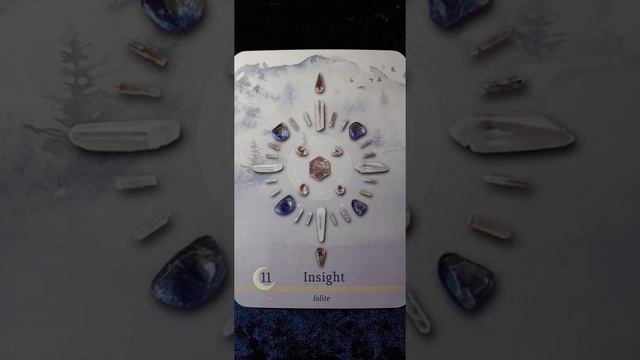 Insight ⛰️ Iolite Crystal Grid Oracle card meaning смотреть онлайн