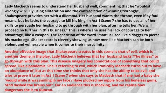 How to Write a Grade 9 GCSE Literature Essay on: Lady Macbeth смотреть онлайн