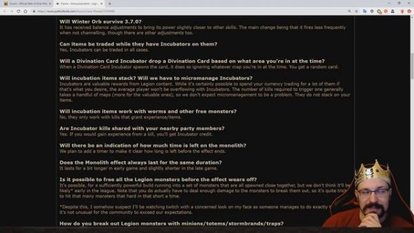 Legion FAQ and Weapon Range Updates