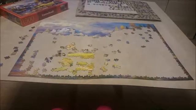 Puzzle Castroland Mountain Hideaway 1500 смотреть онлайн