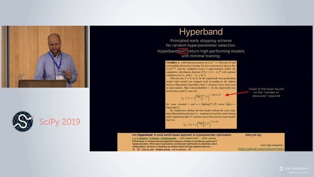 Better and Faster Hyper Parameter Optimization with Dask | SciPy 2019 | Scott Sievert смотреть онлайн