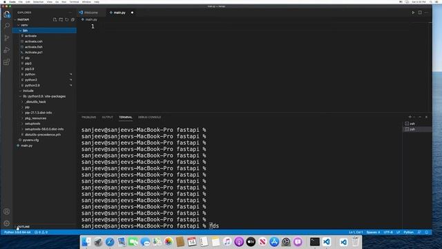 Setup Python Virtual Environment on Mac: Part #6 Python API Course смотреть онлайн