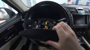 Как снять руль с Лексуса ЛС 600 | Lexus LS600