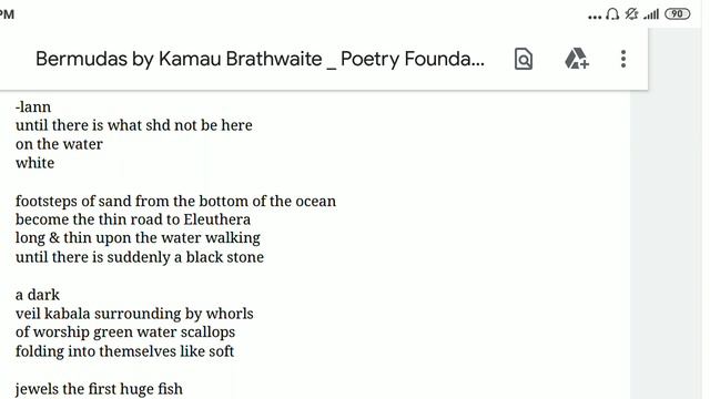 Bermudas| Edward Kamau Braithwaite| PG S3 World Literature II| Malayalam Explanation смотреть онлайн