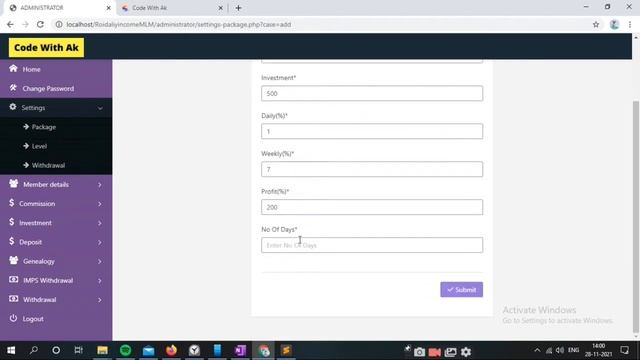ROI / Daily income MLM software source code download| Invest and earn | mlm software under 4900rs смотреть онлайн