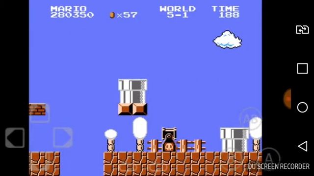 Super Mario Bros world 5-1 Прохождение игры супер Марио уровень 5-1 смотреть онлайн