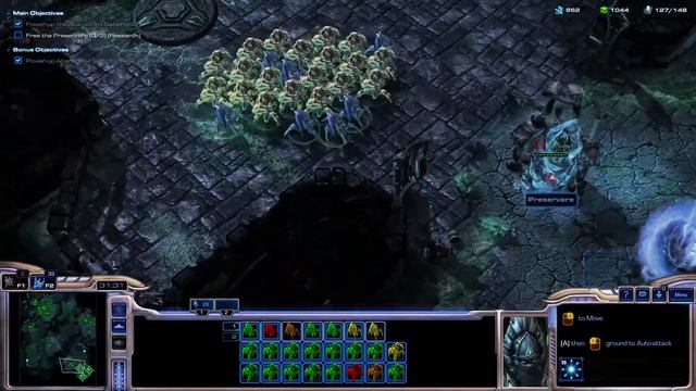#4 Протоссы на краю | кампания Starcraft II: Wings of Liberty (сложно)| Миссии 14-17 (29) смотреть онлайн