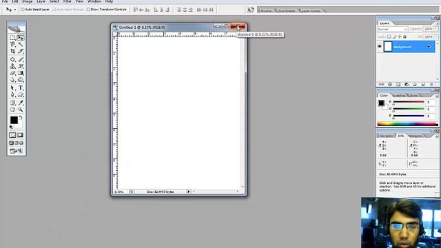 Introduction and How to use History Brush Tool in Adobe Photoshop CS2 Training in Urdu Hindi Part 1 смотреть онлайн