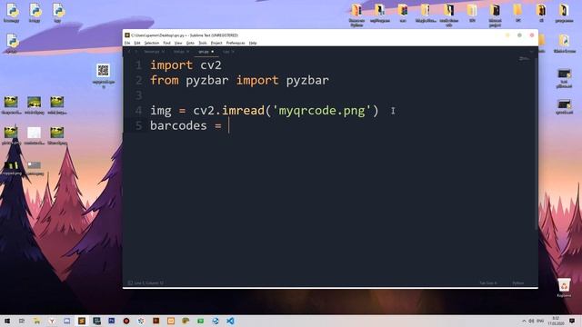 Как расшифровать QRCODE | PYTHON смотреть онлайн