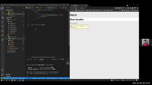 Building first React App part 1 смотреть онлайн