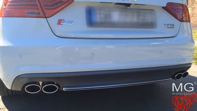 Audi A5 (2.0TFSI) S5 look w/ MGmotorsport.pl exhaust смотреть онлайн