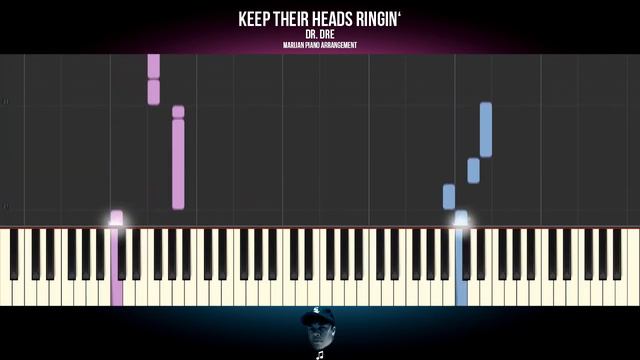 How To Play: Dr. Dre - Keep Their Heads Ringin' - Ring Ding Dong | Piano Tutorial EASY + Sheets смотреть онлайн