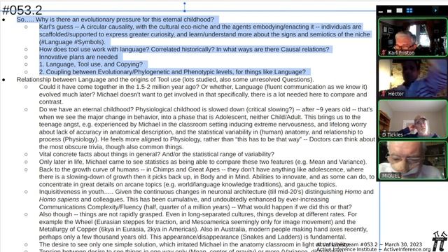 ActInf Livestream #053.2 ~ "Snakes and Ladders in Paleoanthropology" & "To copy or not to copy…" смотреть онлайн