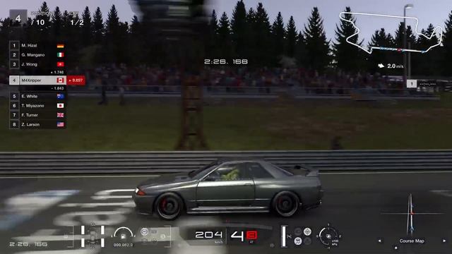 JAPANESE 4WD Challenge 600PP In The Nissan Skyline GTR R32 - GODZILLA!? GRANTURISMO7 смотреть онлайн