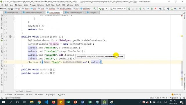 Android - SQLite part 2 смотреть онлайн