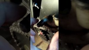 Успокоитель цепи на мотобуксировщике Барбос