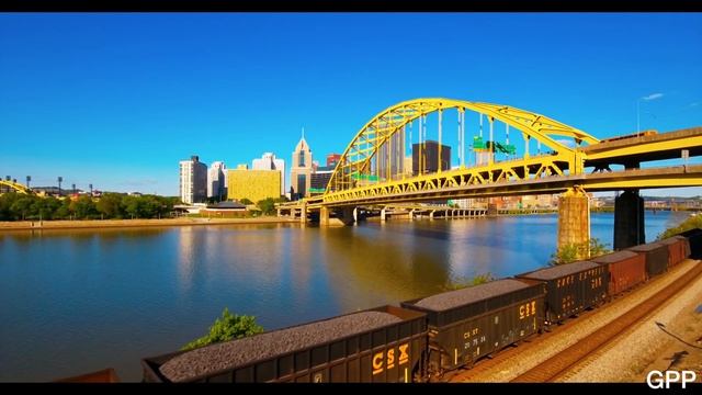Pittsburgh, Pennsylvania, USA - 4K Drone Video