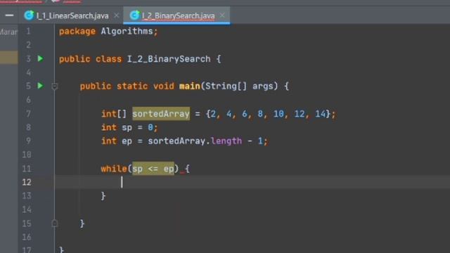 Binary Search Algorithm || Binary Search in an array || Algorithms in Java || Part 2 смотреть онлайн
