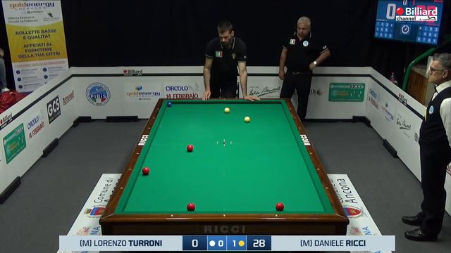 Turroni Lorenzo VS Ricci Daniele - 3° Tappa Campionato Italiano Master Boccette Ancona - Semifinale смотреть онлайн