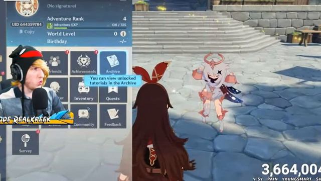 KreekCraft Simps over Genshin Impact Characters (Anime girls) смотреть онлайн