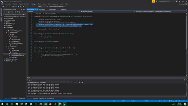HEngine Dev-log #1: GUI, Eventhandler, Gamestates смотреть онлайн