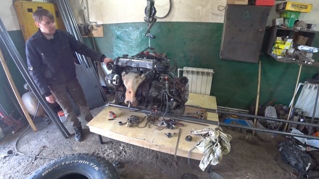 Багги 4х4 своими руками. Начало постройки. смотреть онлайн