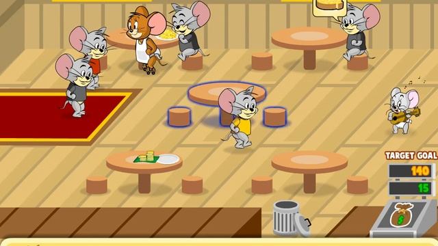 Tom And Jerry Games - Jerry's Dinner Part 1