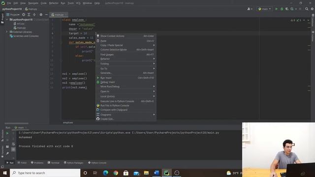 [#3] object oriented programming in Python (OOP) بالعربي | class attribute and instance attribute смотреть онлайн