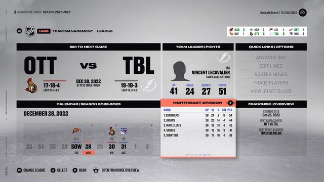 2008-09 Season Start - NHL 23 - Throwback GM Mode Commentary - Lightning - Ep.2 смотреть онлайн