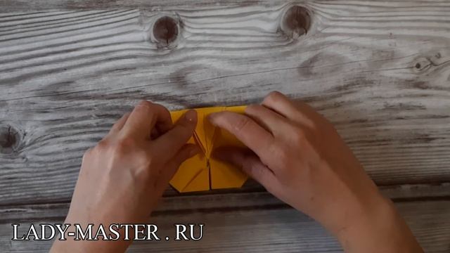 Цыпленок оригами из бумаги. How to make a paper Chick смотреть онлайн