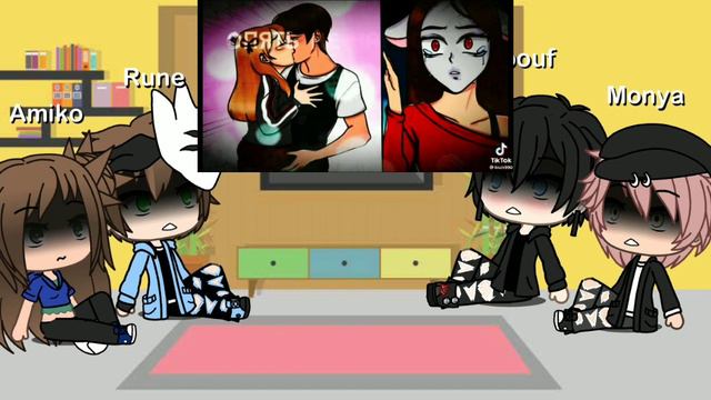 @roonyaminecraft Реакция персонажей фильма (в меня влюбился хулиган школы) на tiktok и детство Руни смотреть онлайн