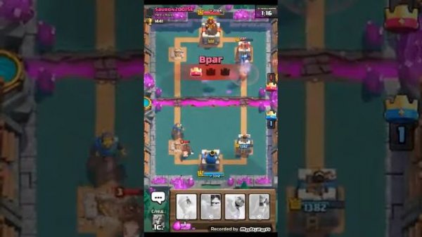 clash royale непобедимая колода на 5 арене ---долина чар