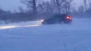 Субару Аутбек по снегу