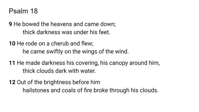 God Was Moved- Scripture from the Lord - Psalms 6-7;9-12;5 смотреть онлайн