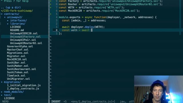 Fork Sushiswap | Full Tutorial (Smart contracts & Deployment) смотреть онлайн