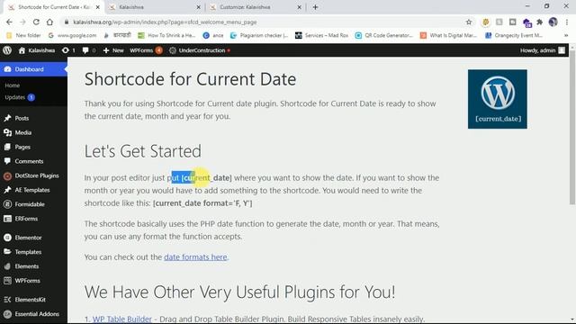 How to display Current Date in WordPress Website | How to add Current Date option in WordPress смотреть онлайн