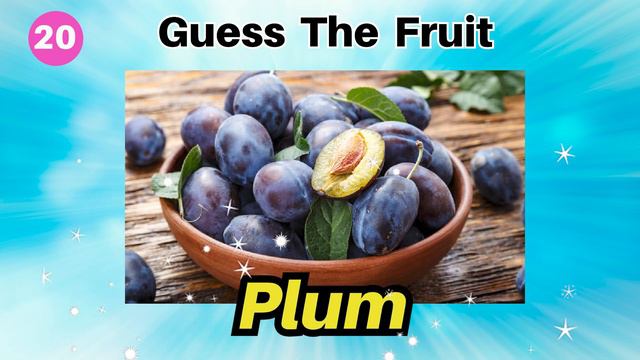 Guess the Fruit Quiz 🍎🍌🍇🍓 смотреть онлайн